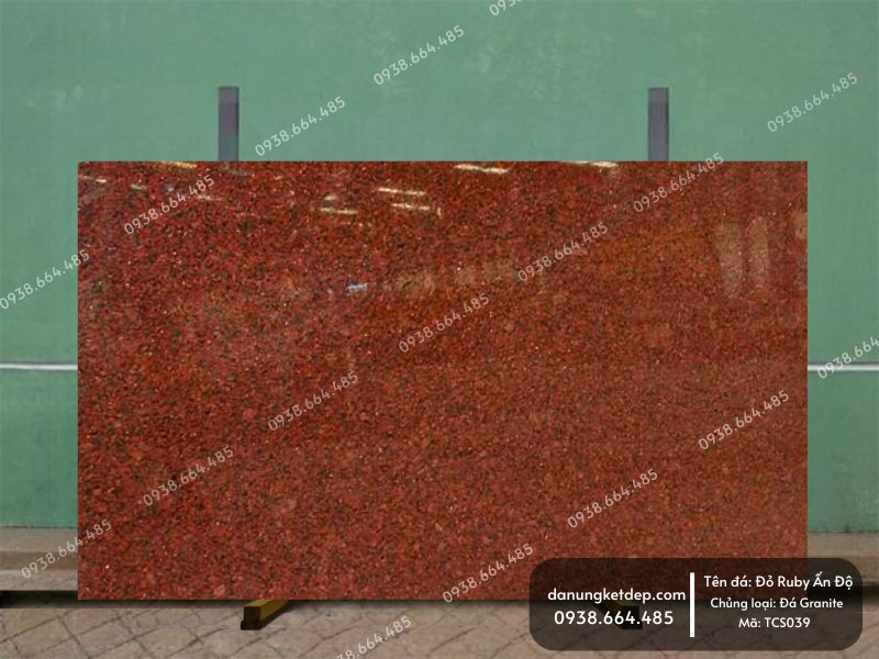 Đá hoa cương Đỏ Ruby Ấn Độ