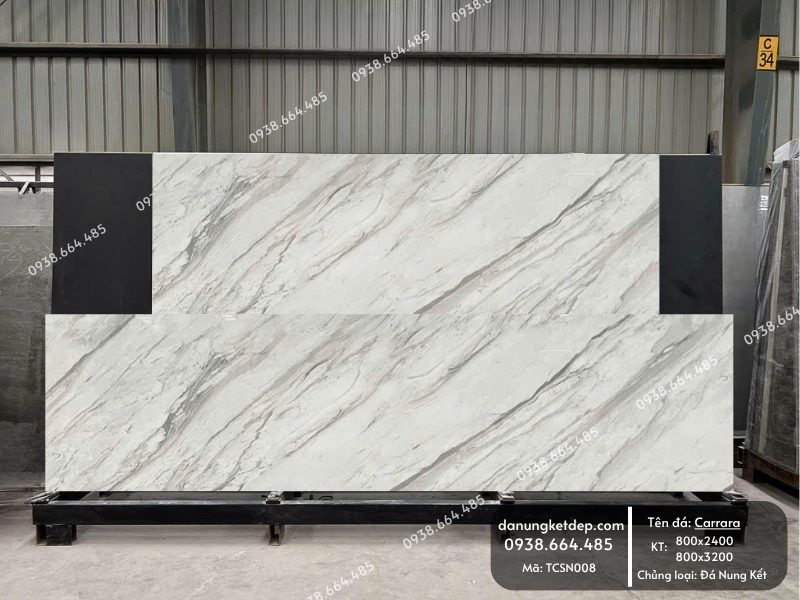 Đá Nung Kết Carrara