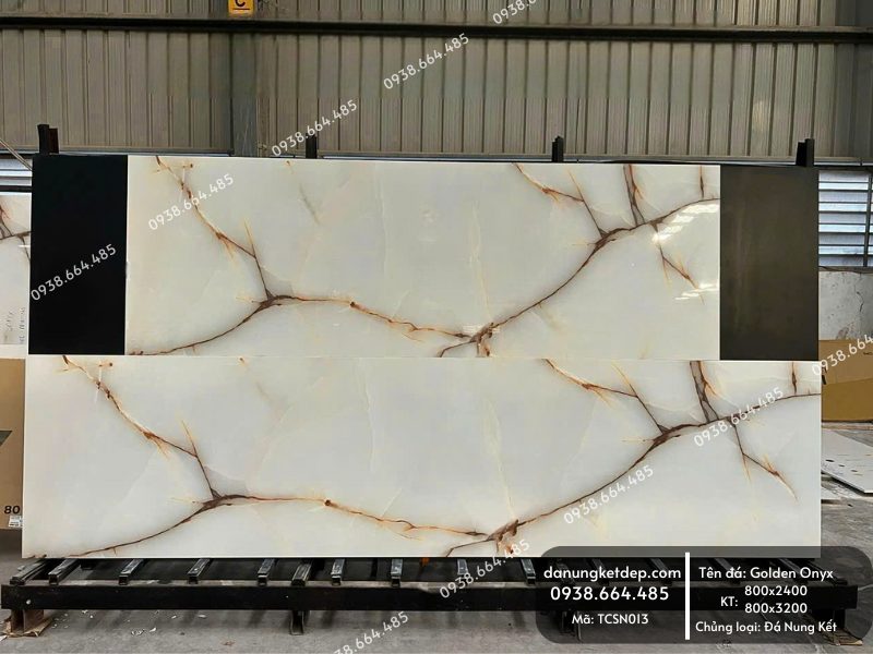 Đá nung kết Golden Onyx