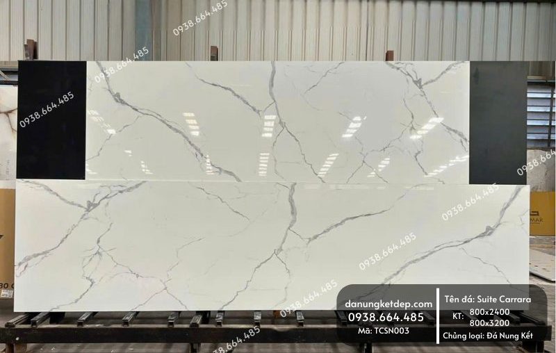 Đá nung kết Suite Carrara