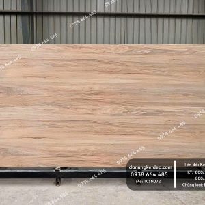 Đá nung kết kem vân gỗ