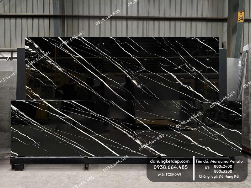 Đá nung kết Marquina venato