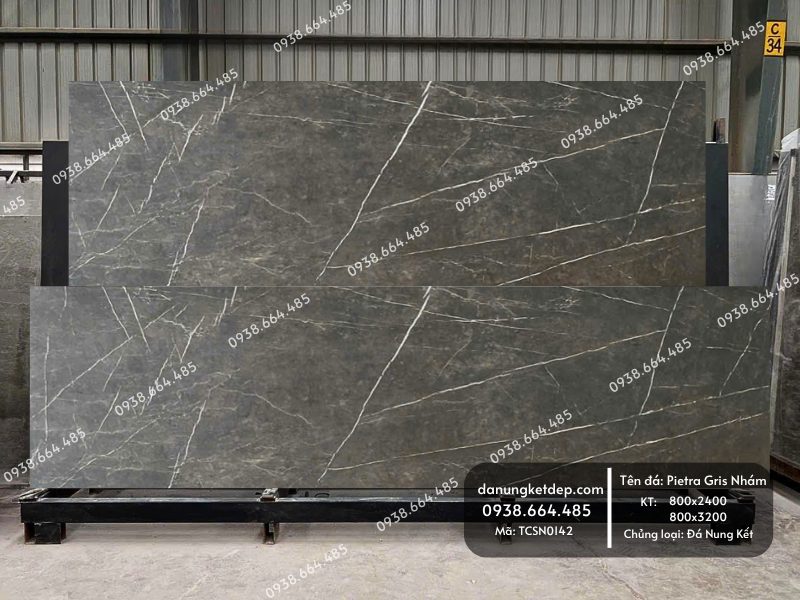 Đá nung kết Pietra Gris nhám