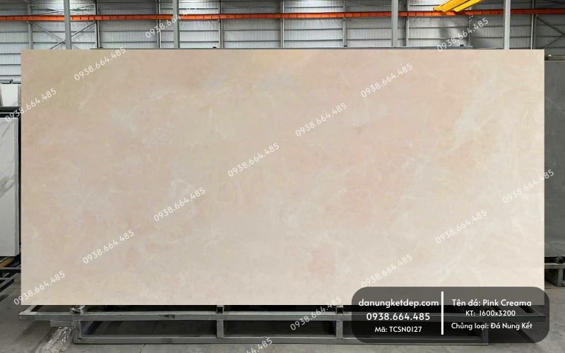 Đá nung kết Pink Creama